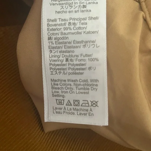 J.Crew Button-Front Corduroy Skirt, size 12 - Picture 6 of 6